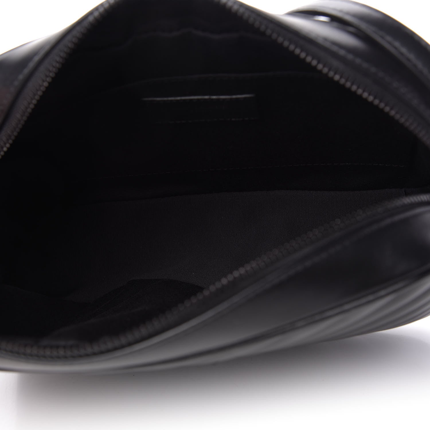 Saint Laurent Calfskin Matelasse Monogram Lou Camera Bag Black 5 of 11