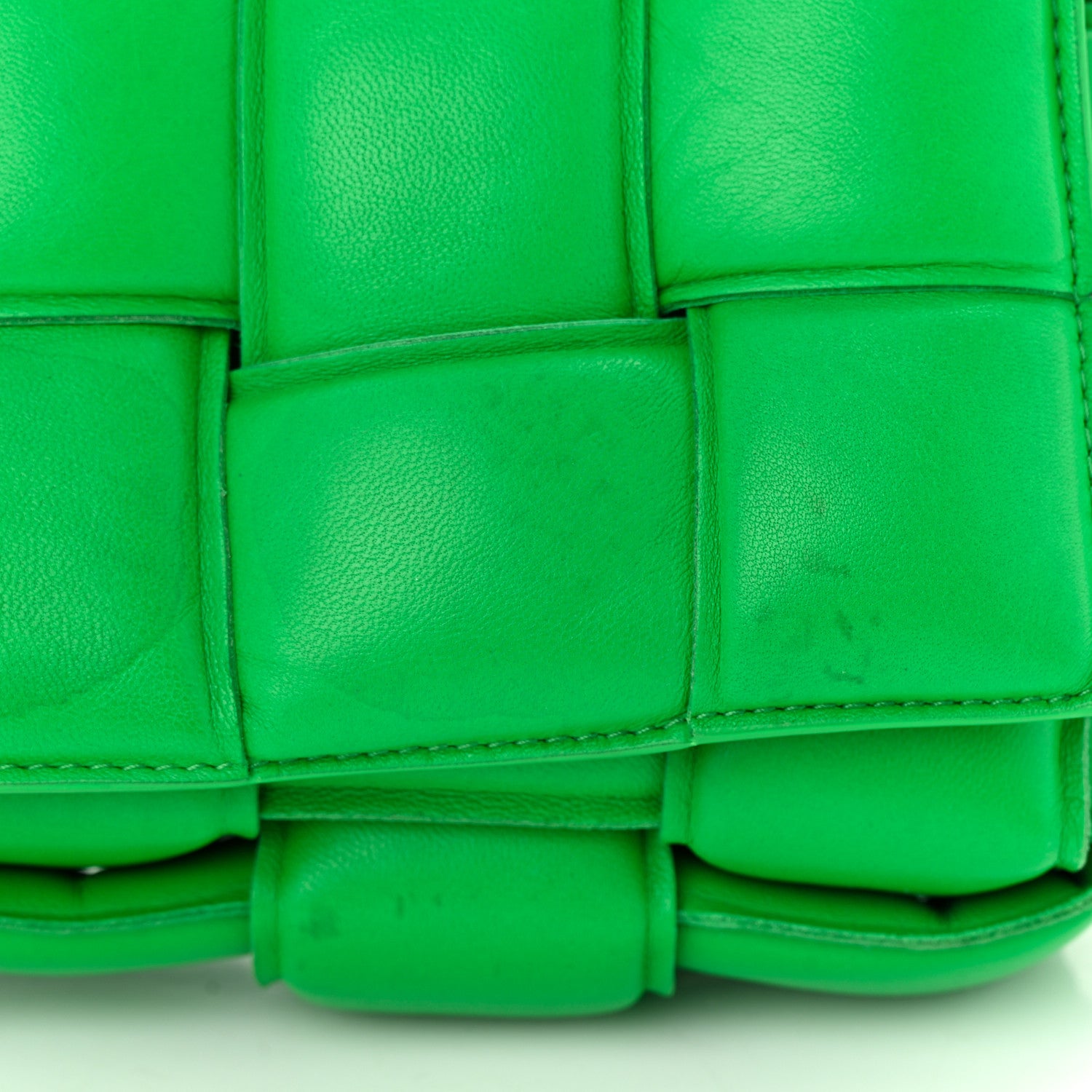 Bottega Veneta Nappa Maxi Intreccio Padded Cassette Crossbody Bag Parakeet 12 of 12