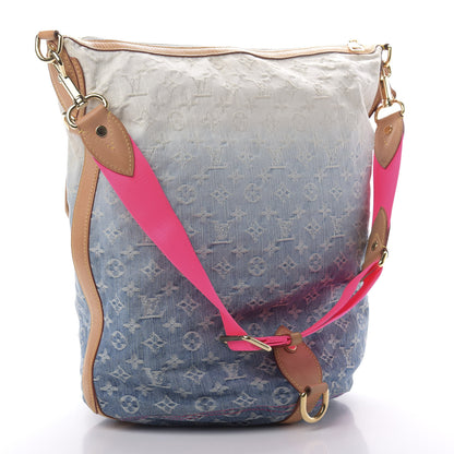Louis Vuitton Denim Sunburst PM Messenger Blue 2 of 13