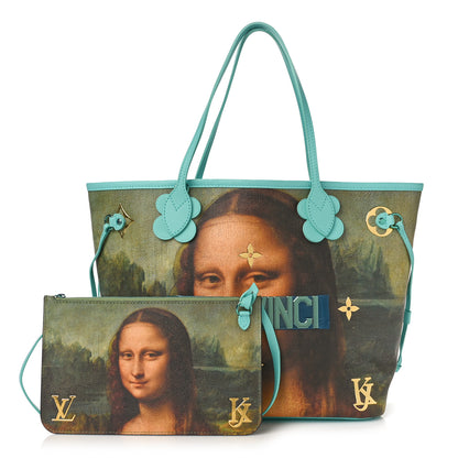 Louis Vuitton Masters Da Vinci Neverfull MM Vert D’eau 1 of 10