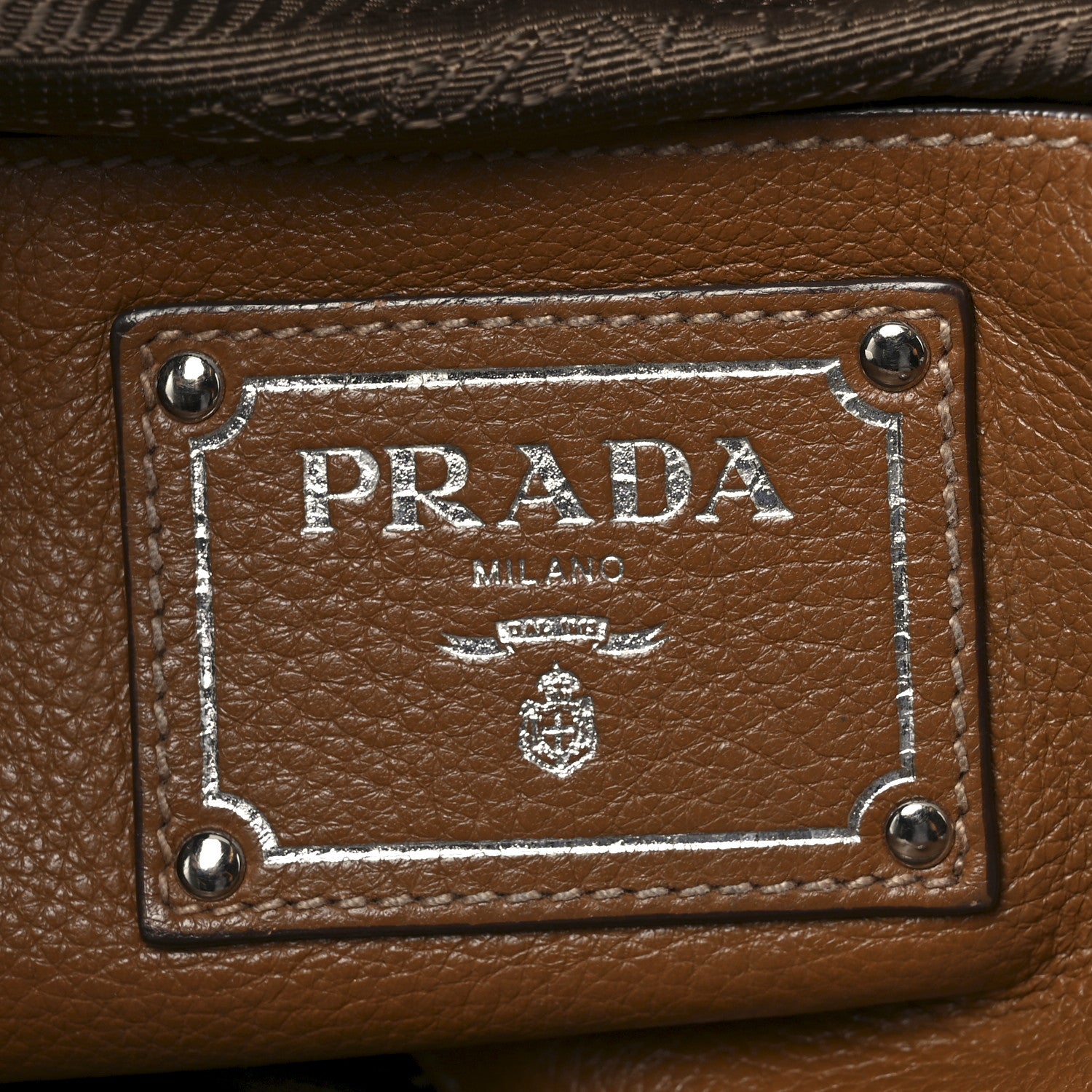 Prada Vitello Phenix Shopping Tote Canella 6 of 9