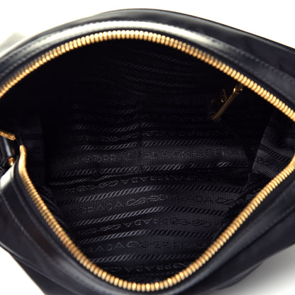 Prada Tessuto Nylon Soft Calf Camera Bag Black 5 of 9