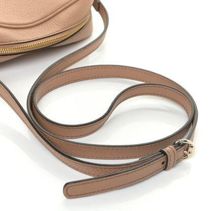 Gucci Pebbled Calfskin Small Soho Disco Bag Camelia 13 of 14