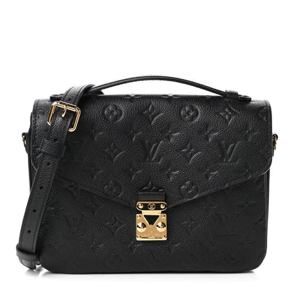 Louis Vuitton Empreinte Pochette Metis Black 1 of 10
