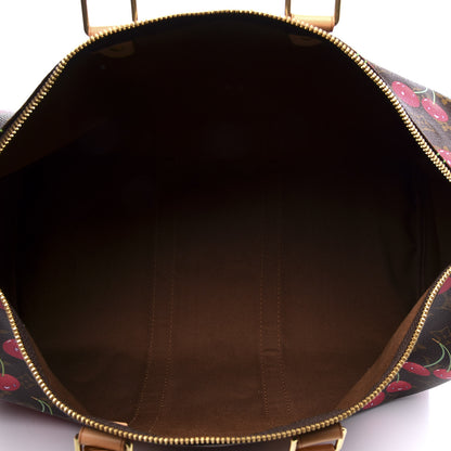 Louis Vuitton Monogram Cerises Keepall 45 4 of 12