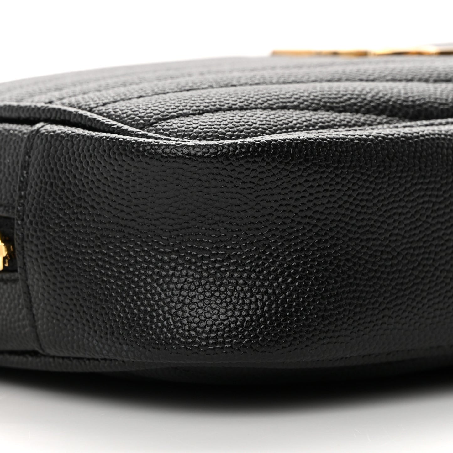 Grain De Poudre Matelasse Monogram Mini Lou Camera Bag Black