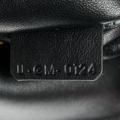 Celine Snakeskin Calfskin Small Tie Knot Tote Black 7 of 12