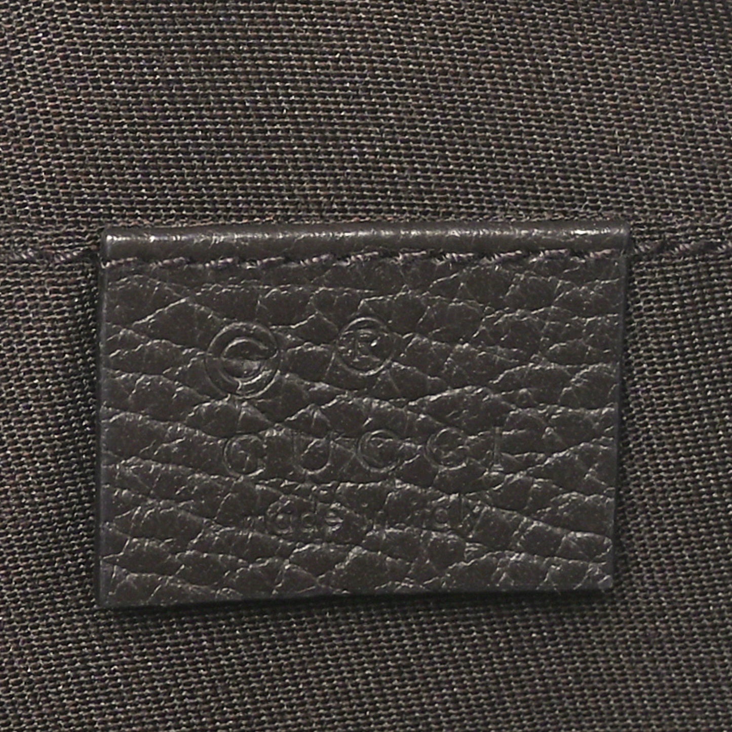 Monogram Belt Bag Dark Brown
