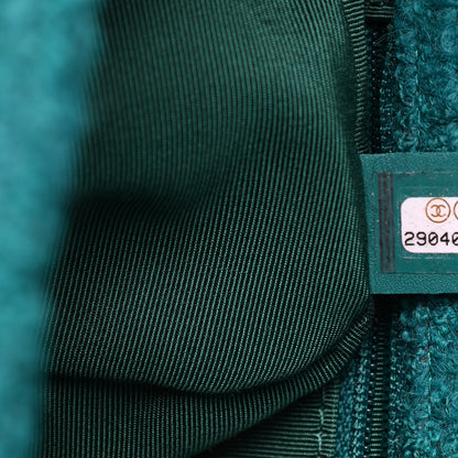 Chanel Tweed Quilted Medium Chanel 19 Flap Green 7 of 10