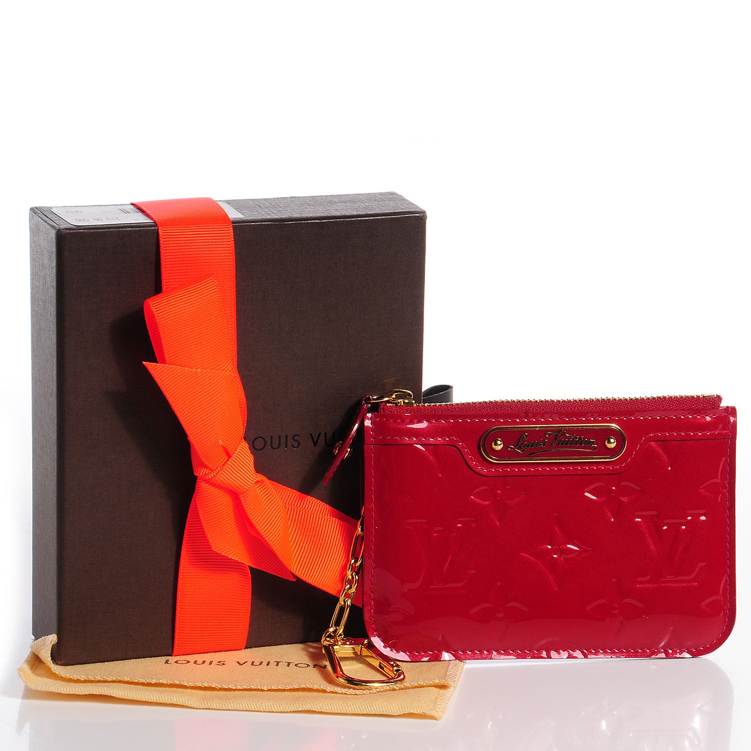 Louis Vuitton Vernis Key Pouch Pomme D'Amour 5 of 8