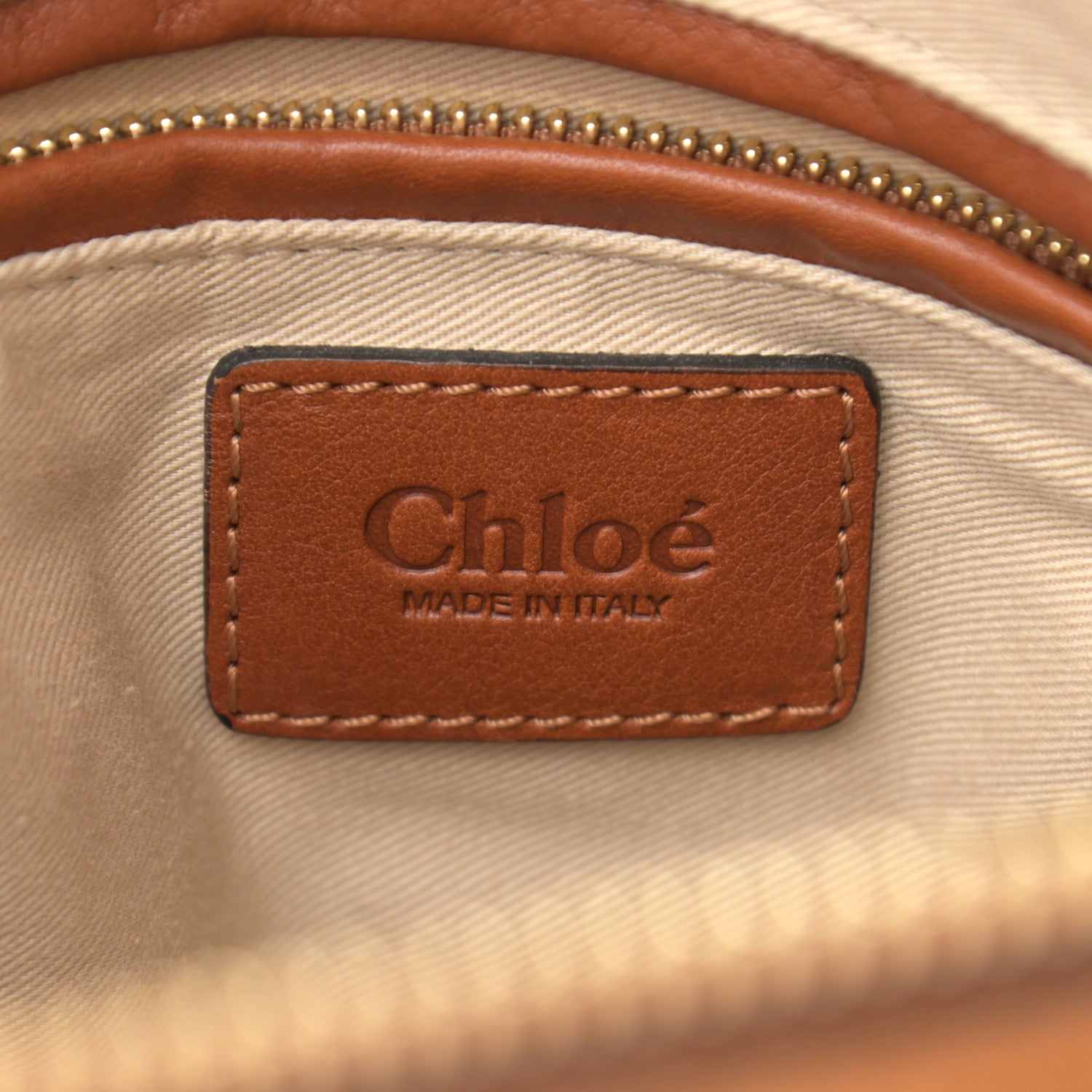 Chloe Suede Calfskin Braided Medium Marcie Satchel Caramel 6 of 14