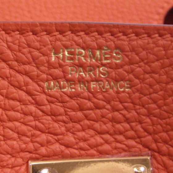 Togo BIRKIN 35 Orange