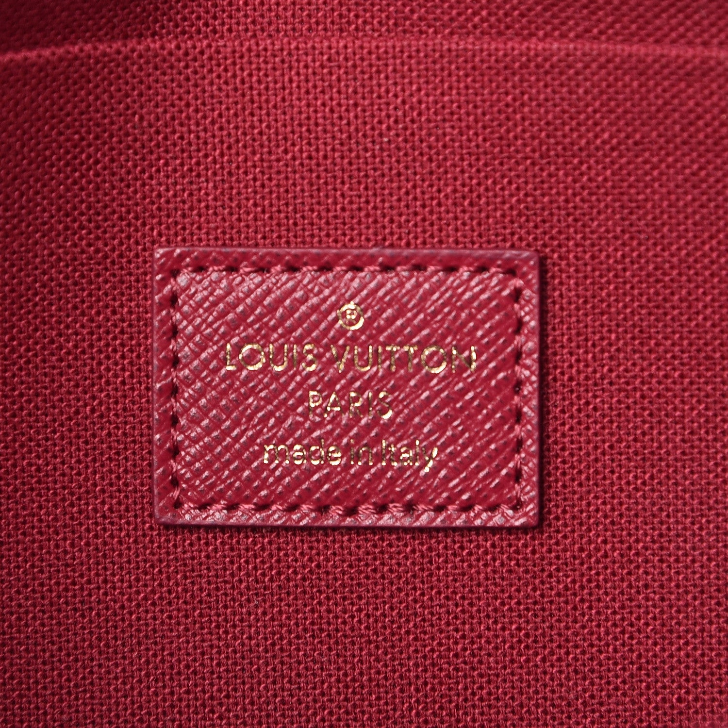 Louis Vuitton Monogram Pochette Felicie Chain Wallet Fuchsia 6 of 11