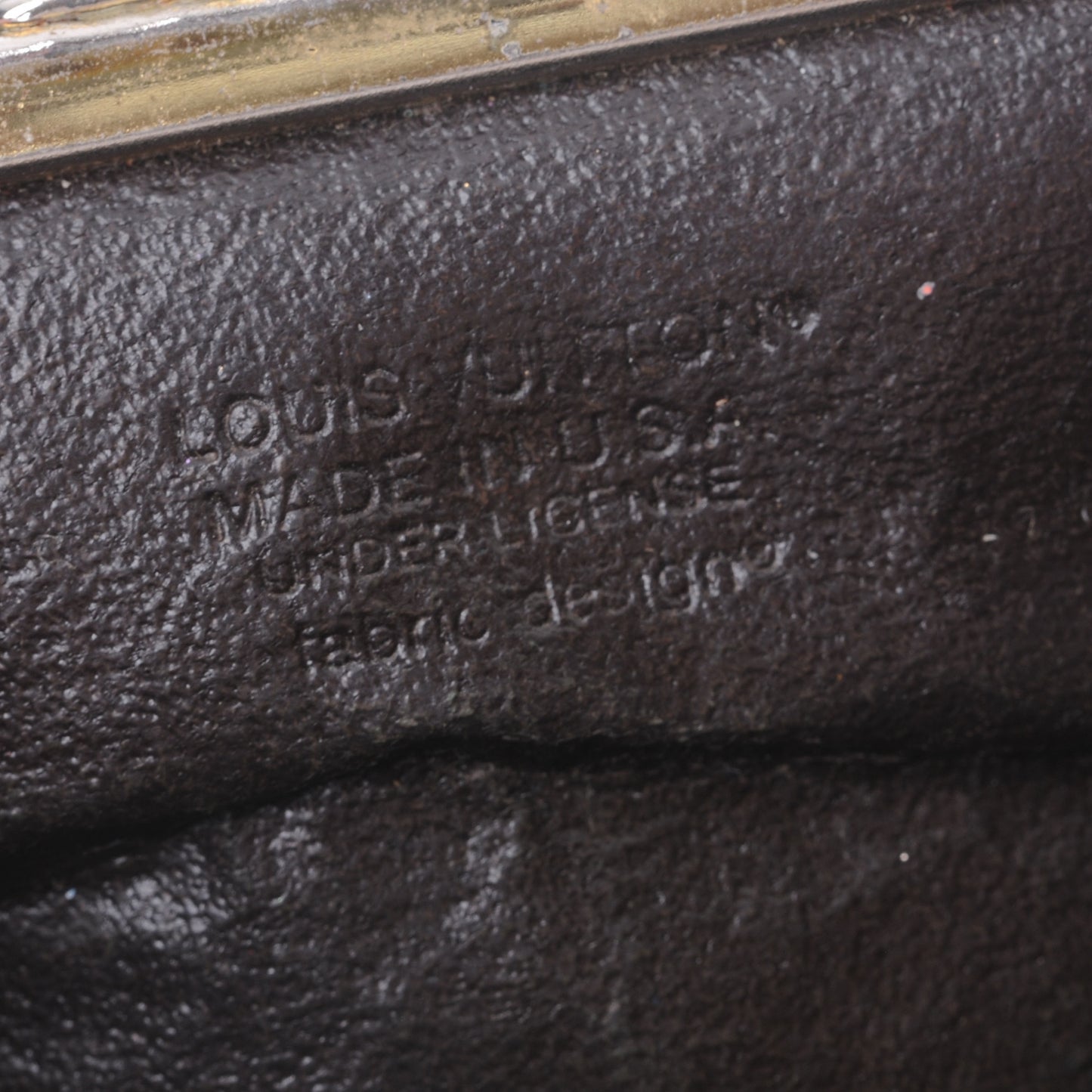 Monogram Mini Kiss Lock Coin Purse