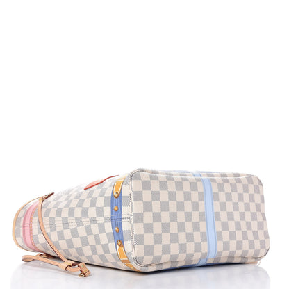 Louis Vuitton Damier Azur Summer Trunks Neo Neverfull MM 5 of 9