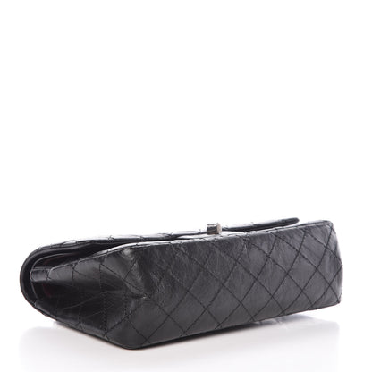 Chanel Aged Calfskin Quilted 2.55 Reissue 225 Flap Black 4 of 11