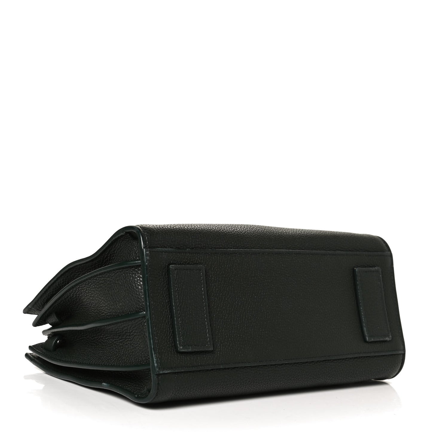 Grained Calfskin Baby Sac De Jour Souple Dark Green
