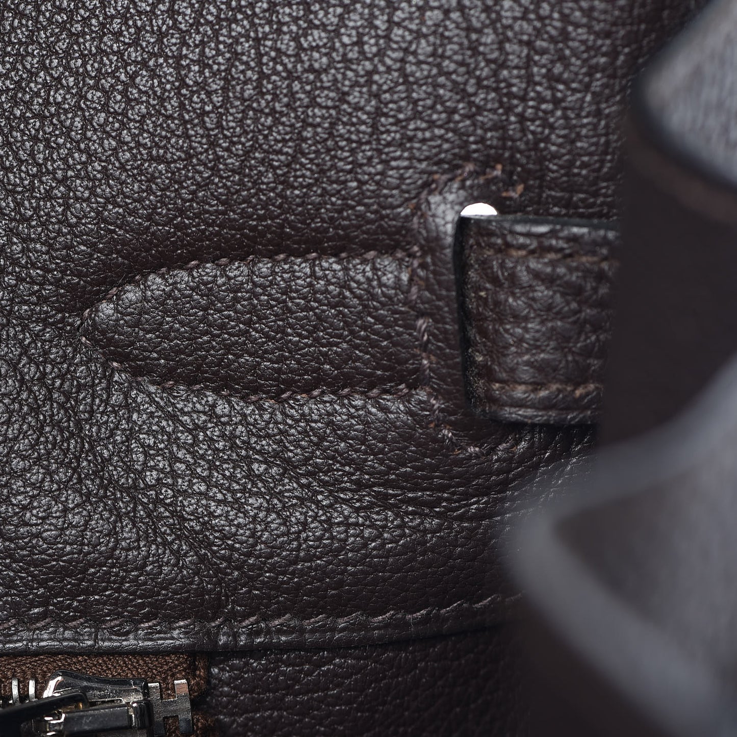 Togo Birkin 35 Chocolate