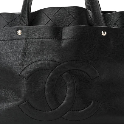 Chanel Caviar Large Executive Cerf Shopper Tote Black 8 of 10