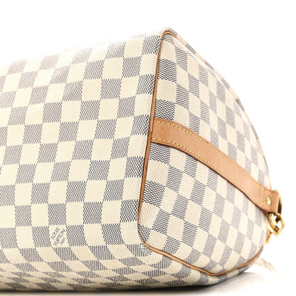Louis Vuitton Damier Azur Speedy Bandouliere 30 10 of 10