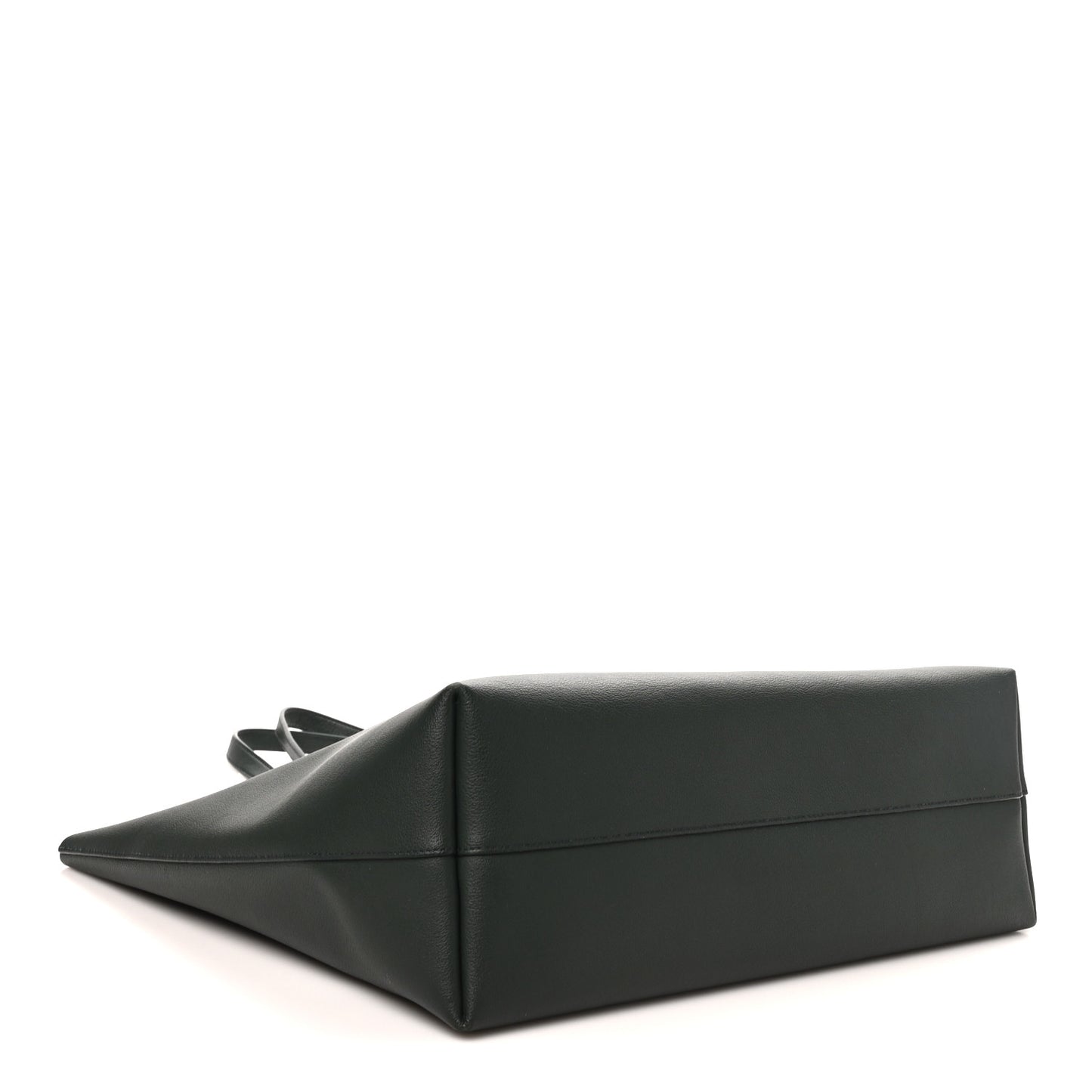 Calfskin Large Shopping Tote Dark Green
