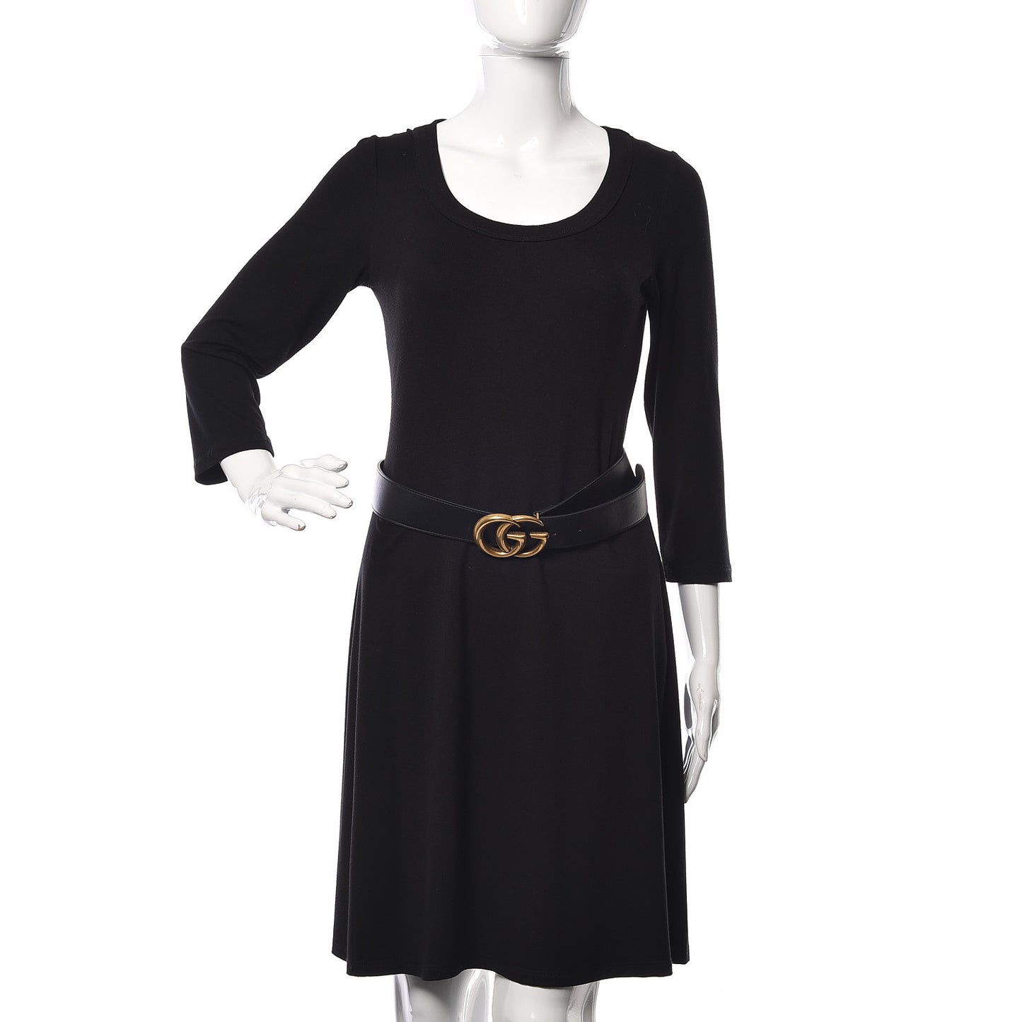 Calfskin Double G 40mm Belt 80 32 Black