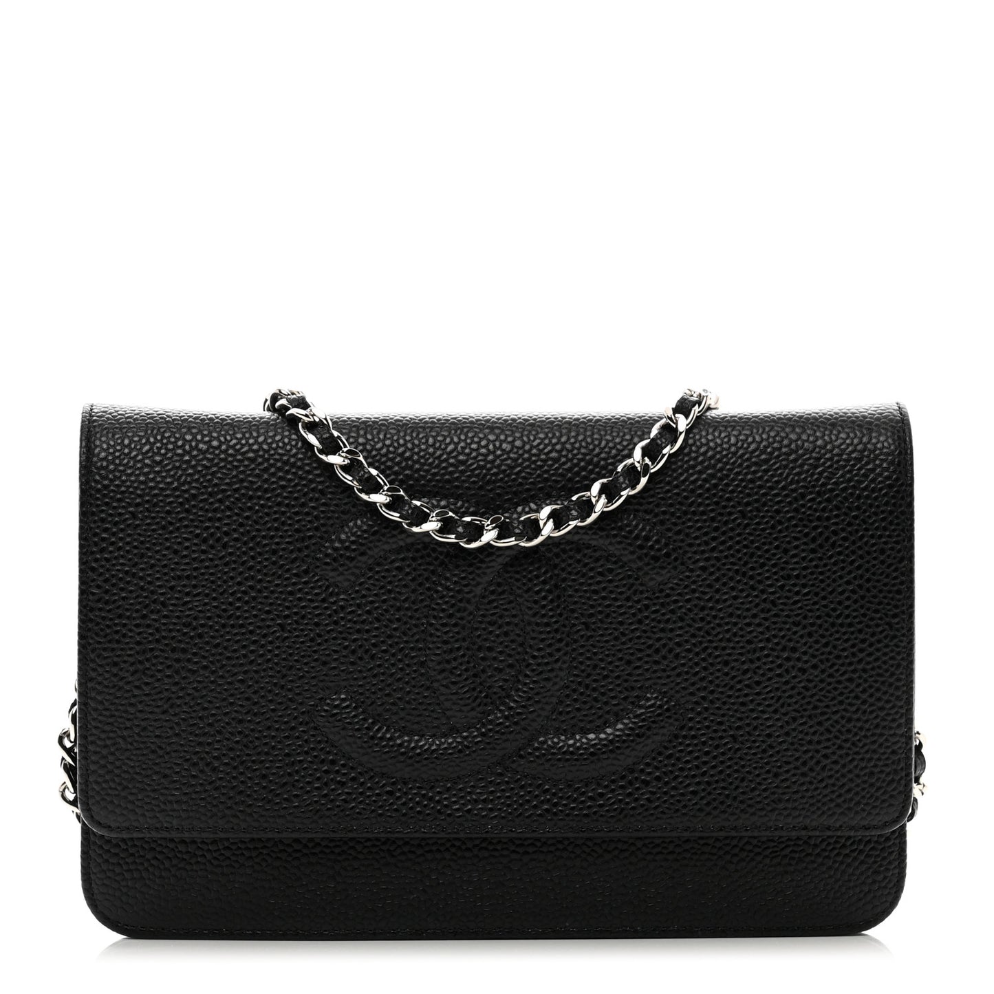 Caviar Timeless CC Wallet on Chain WOC Black