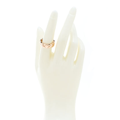 Chanel 18K Beige Gold Small Coco Crush Ring 55 7.25 2 of 9