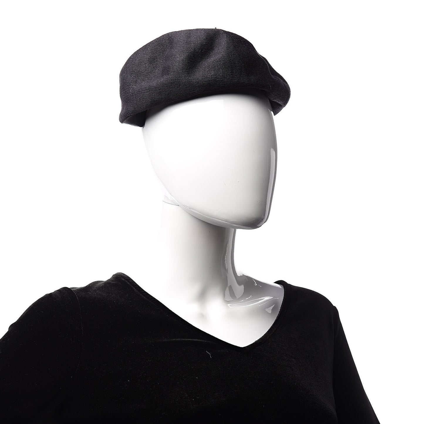 Technical Fabric Etoile Beret Black