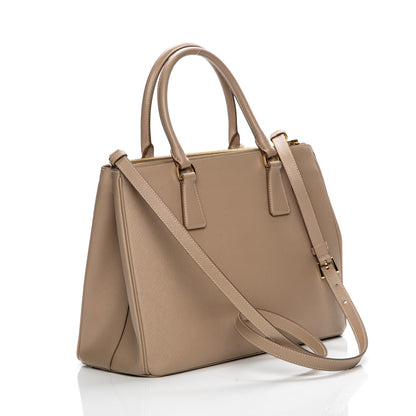 Prada Saffiano Medium Galleria Double Zip Tote Cammeo 3 of 7