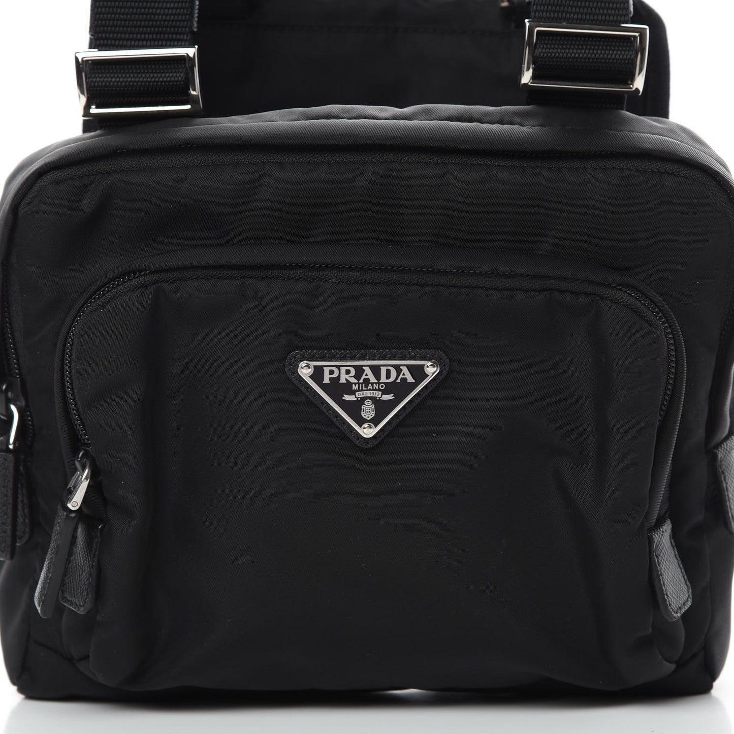 Tessuto Nylon Montagna Harness Bag Black