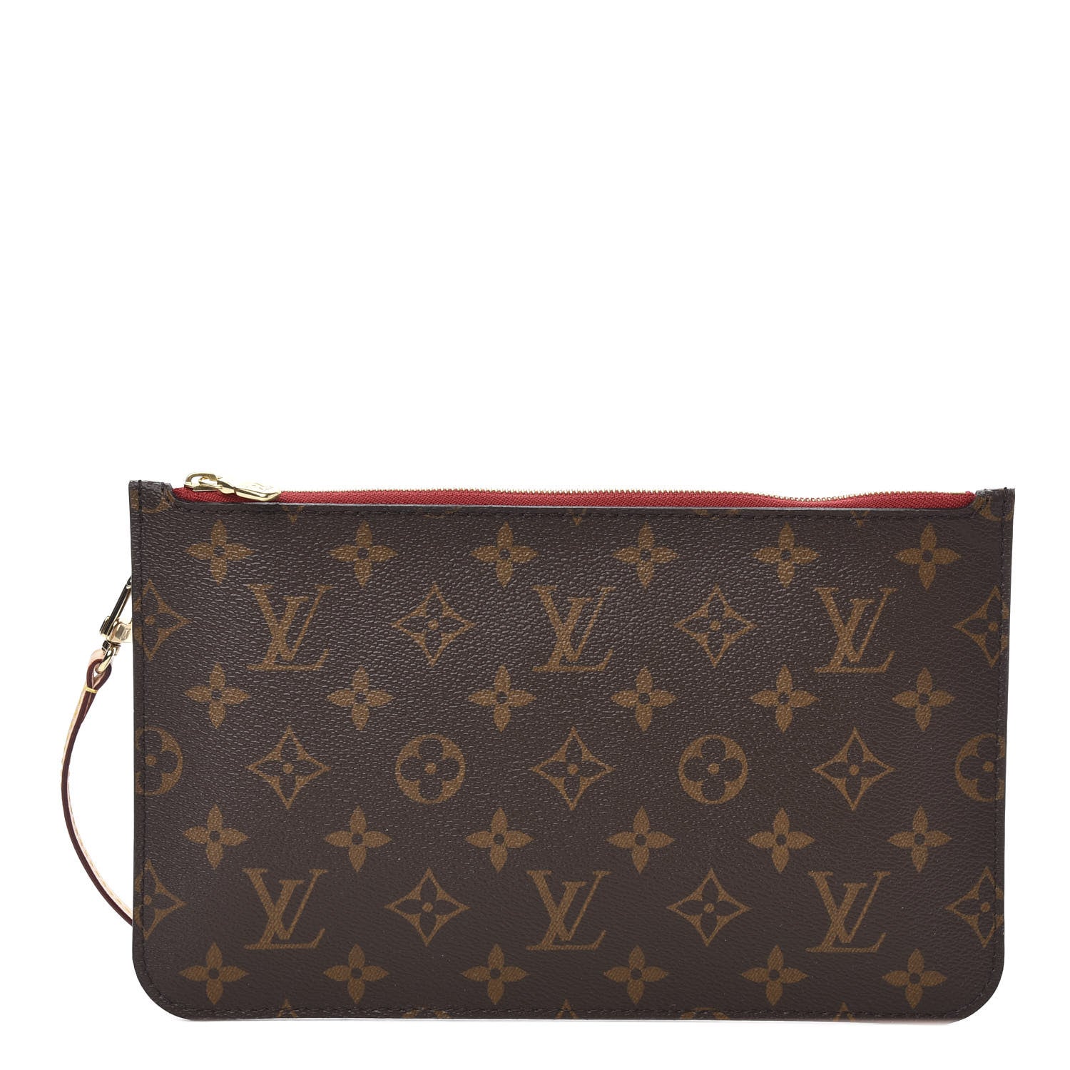 Louis Vuitton Monogram Neverfull MM GM Pochette Cherry 1 of 9