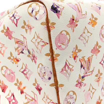 Louis Vuitton Watercolor Aquarelle Speedy 35 White 17 of 24