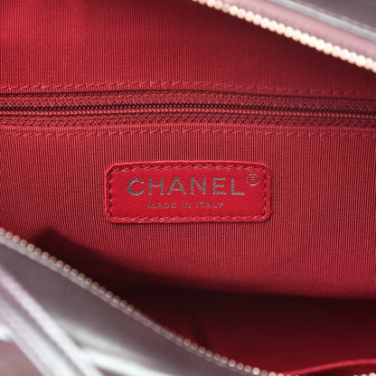 Chanel Iridescent Lambskin Calfskin Quilted Medium Gabrielle Hobo Light Purple 7 of 9