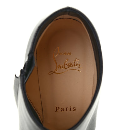 Christian Louboutin Calfskin Belle 85 Ankle Boots 38 Black 7 of 7
