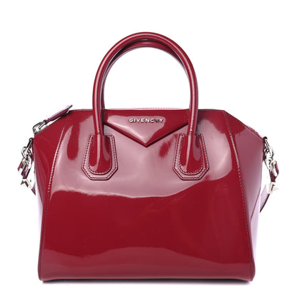 Givenchy Patent Calfskin Small Antigona Red 1 of 4