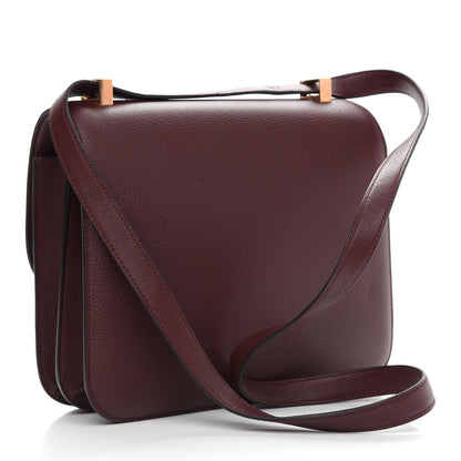 Hermes Evercolor Constance 24 Bordeaux 3 of 11