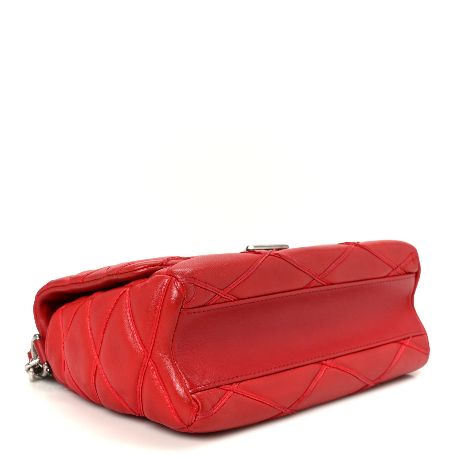 Louis Vuitton Lambskin Malletage GO-14 PM Red 4 of 10
