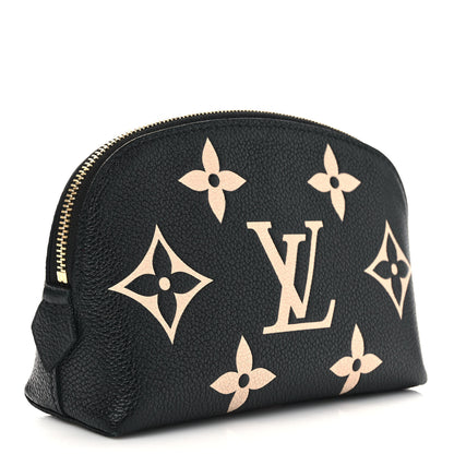 Louis Vuitton Empreinte Monogram Giant Cosmetic Pouch Black Beige 3 of 6