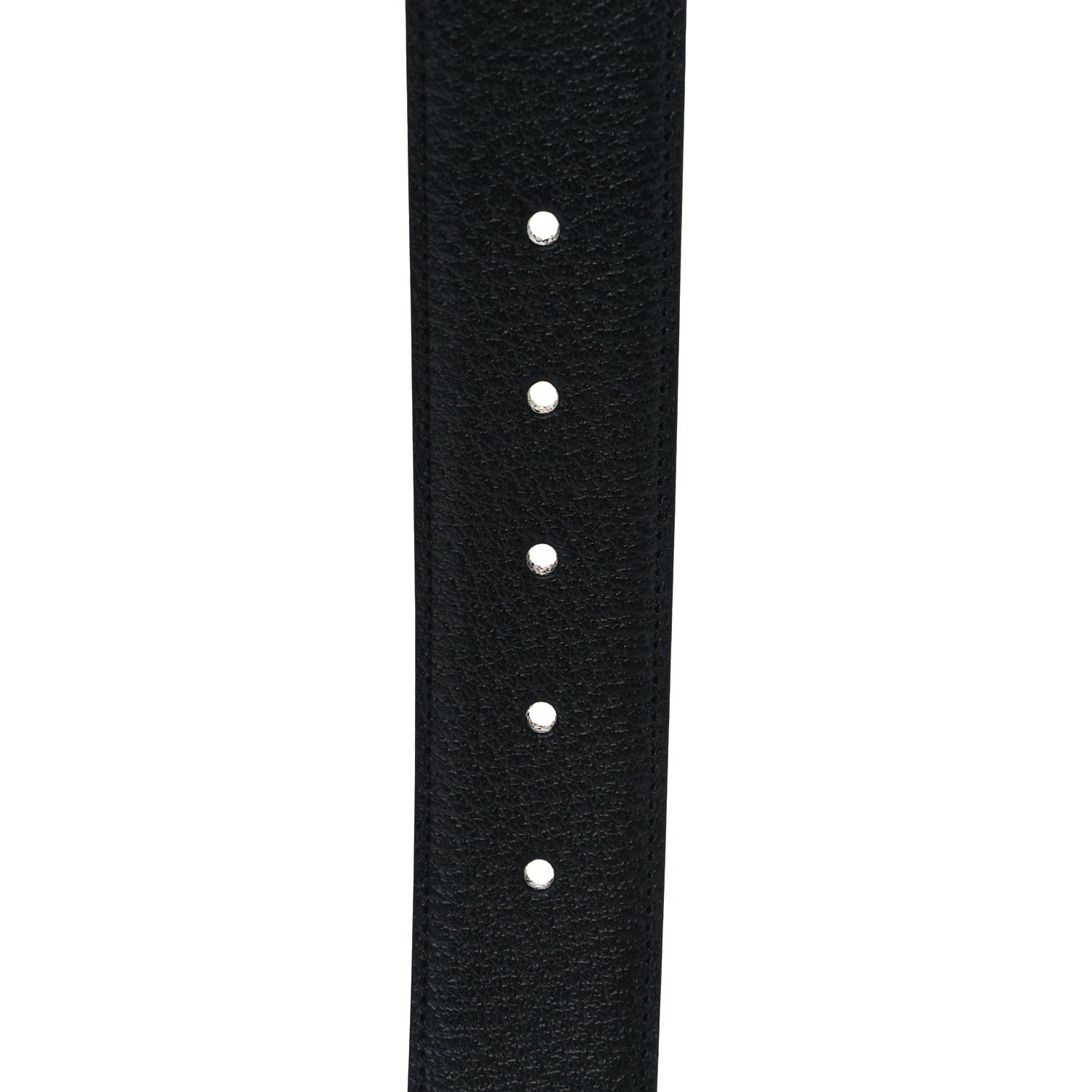 Gucci Textured Dollar Calfskin 40mm Belt 90 36 Black 6 of 6