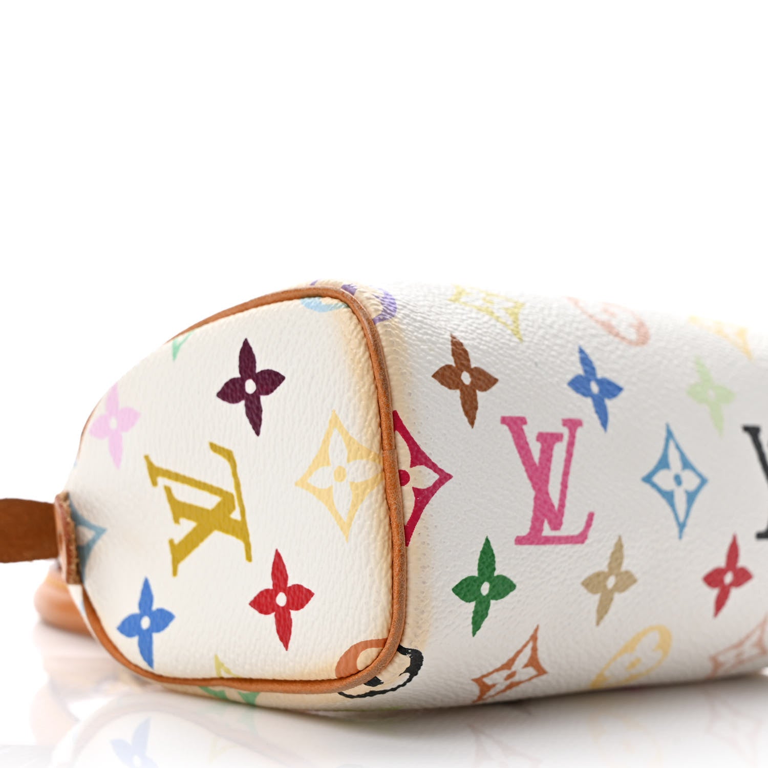 Louis Vuitton Monogram Multicolor Mini Sac HL Speedy White 6 of 10