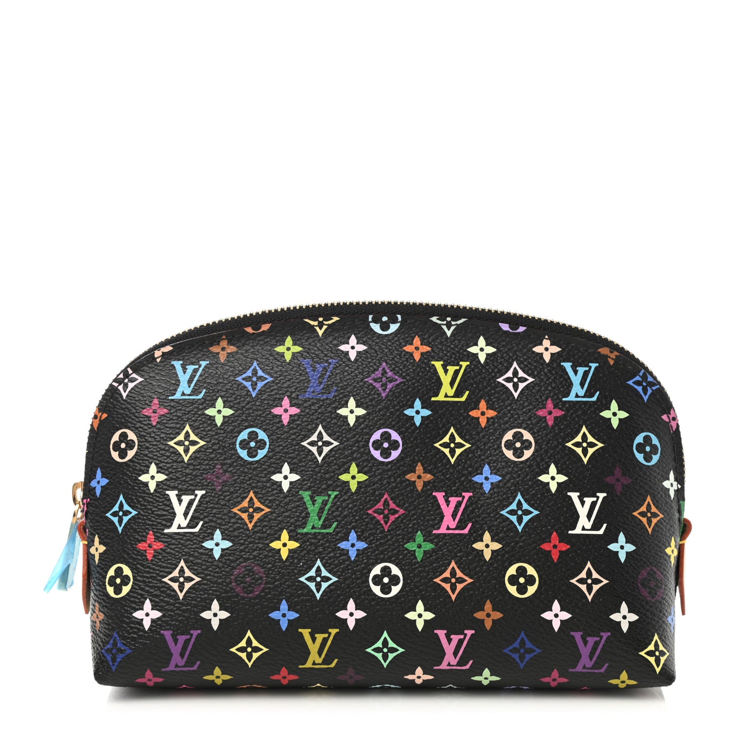 Monogram Multicolor Cosmetic Pouch Black Grenade