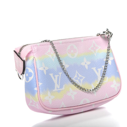 Louis Vuitton Monogram Escale Mini Pochette Accessories Pastel 2 of 8