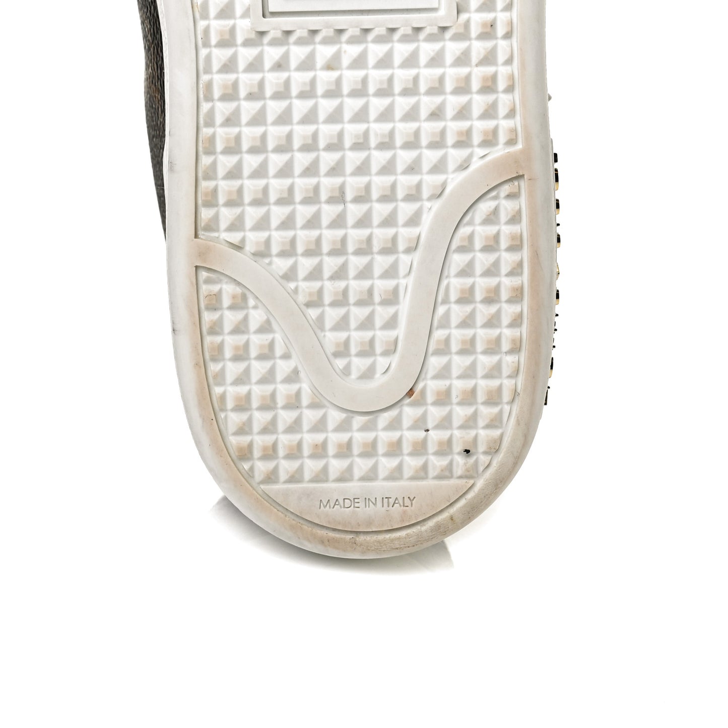 Calfskin Monogram LV Black Heart Sneakers 36 Cacao