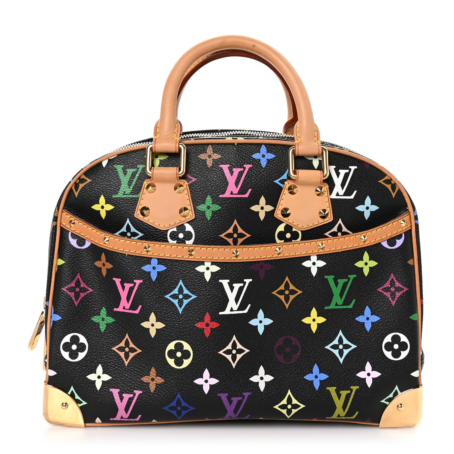 Monogram Multicolor Trouville Black