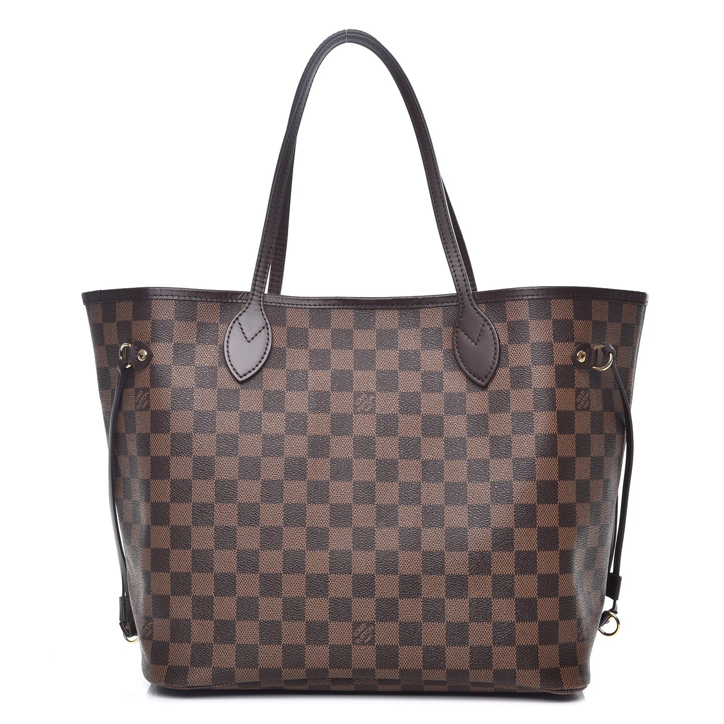 Damier Ebene Neo Neverfull MM Rose Ballerine