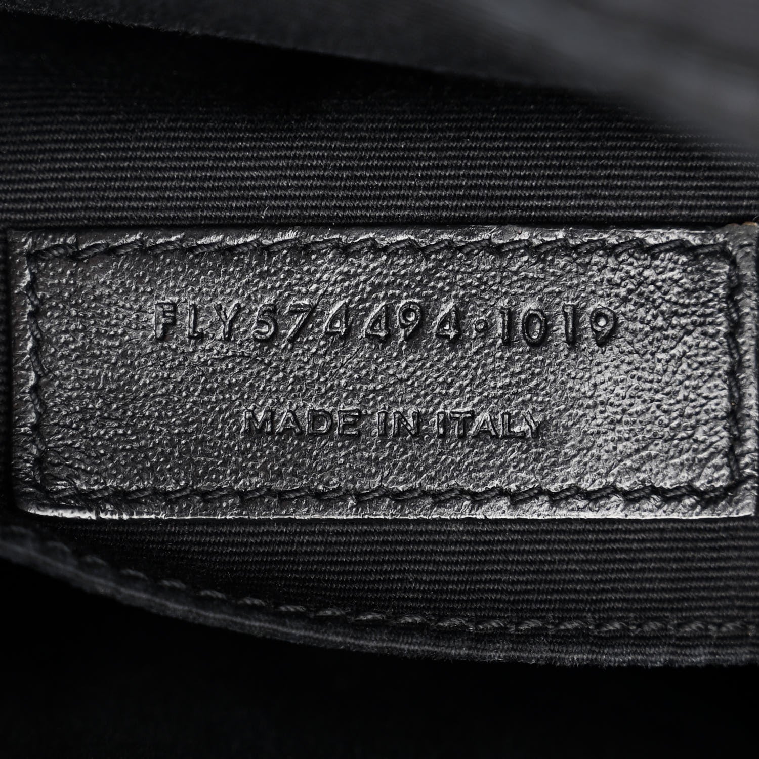 Saint Laurent Calfskin Matelasse Monogram Lou Camera Bag Black 7 of 15