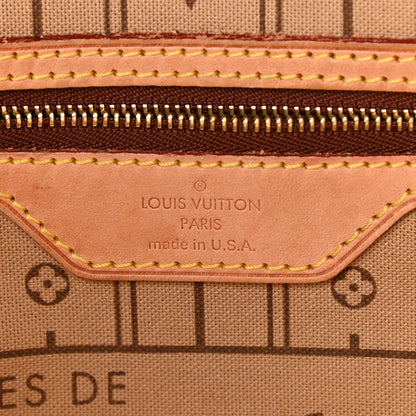 Louis Vuitton Monogram Neverfull MM 6 of 12