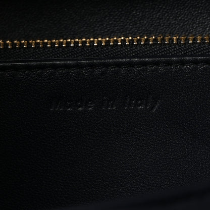 Celine Box Calfskin Medium Classic Box Flap Bag Navy 6 of 9