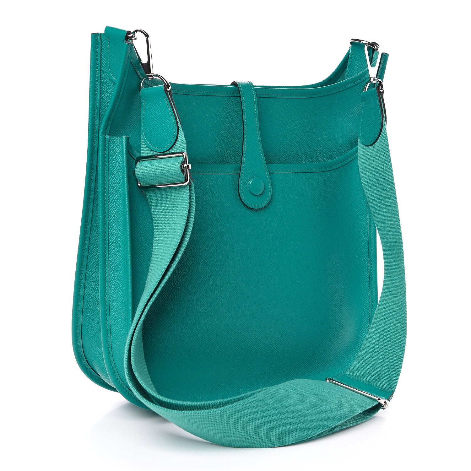 Hermes Epsom Evelyne III PM Bleu Paon 3 of 17